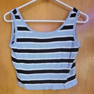 Simple Striped Croptop